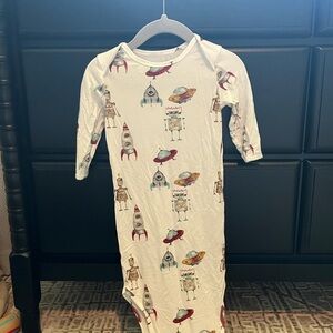 NB Gown, Tickety-Boo space print